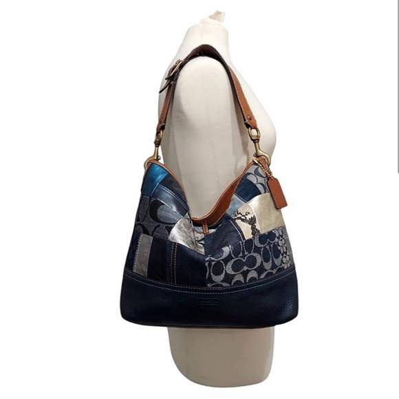 Coach Patchwork Shoulder Bag - Picture 1 of 6